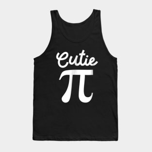 Pi Day Gift Art Women Kids Men Toddler Math Teacher Cutie Pi Tank Top